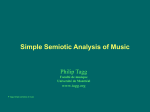 Simple Music Semiotic Analysis