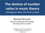 The demise of number ratios in music theory