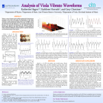 Analysis of Violin and Viola Vibrato Waveforms - Physics