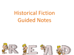 Historical Fiction Guided Notes