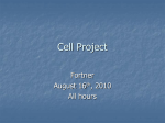 Cell Project demo