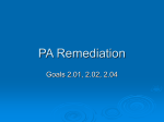 CFA Remediation