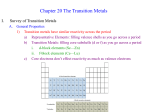 Chapter 1 Structure and Bonding