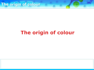 PP The origins of colour