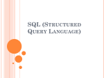 Minggu XI P.22 SQL (Structured Query Language)