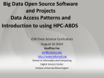 PPT - Big Data Open Source Software and Projects