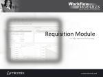 Requisition Module