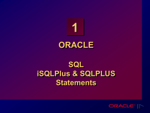 OracleSQL1Plus