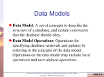 Data Model Operations