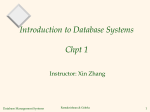 Introduction to Database Systems