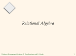 Relational Algebra - University of Houston