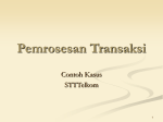 Pemrosesan Transaksi