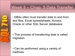 Data Transfer