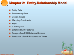 Ch2 E-R Model (This is Ch6 in the 5th edition)