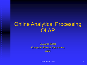 OLAP - Computer Science