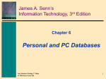 Chapter 1 Information Technology: Principles, Practices, and