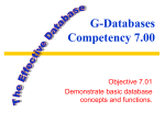 Slide Show The Effective Database