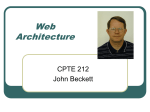 Web Architecture