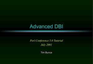 DBI_Talk5_2001 - CPAN