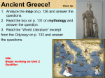 Greece made up of mountainous terrain and islands which