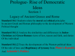 Prologue- Rise of Democratic Ideas