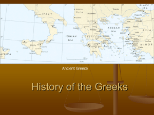 History of the Greeks