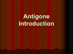 Antigone Introduction