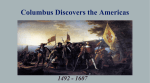 Columbus Discovers the Americas