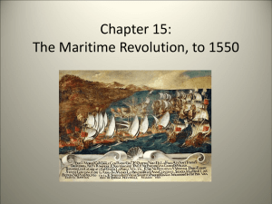 Chapter 15: The Maritime Revolution