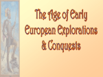 Age of Early European Explorations & Conquests