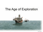 The Age of Exploration - Goshen Community Schools