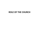ROLE OF THE CHURCH 16