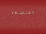 The Crusades - Kenston Local Schools