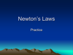newtons laws practice