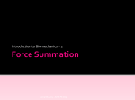 Balance & Force Summation