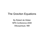 The Graviton Equations