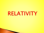 RELATIVITY