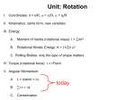 Angular Momentum - Houghton College