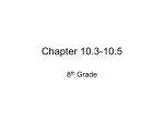 Chapter 10.3-10.5