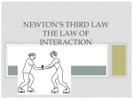 Newton`s 3rd Law