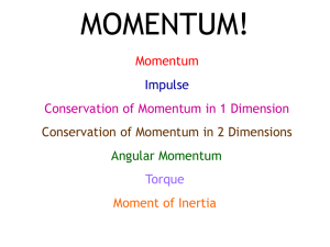 MOMENTUM!