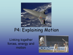 P4: Explaining Motion