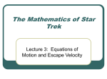 The Mathematics of Star Trek