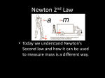 Newton`s 2nd Law