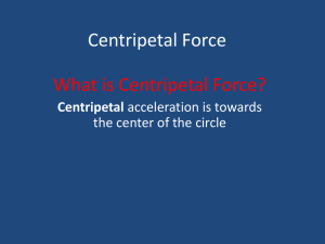 Centripetal Force - thsicp-23