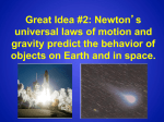 Issac Newton`s Laws of Motion 1 st Law