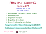 PHYS 1443 – Section 501 Lecture #1