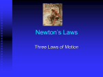 Newton`s Laws