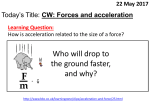 4. acceleration and terminal velocity
