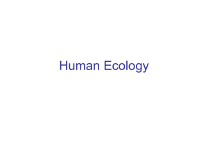 Human Ecology